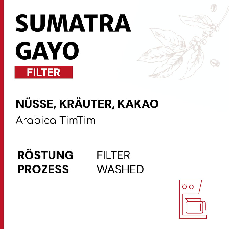 Sumatra Gayo Filterkaffee