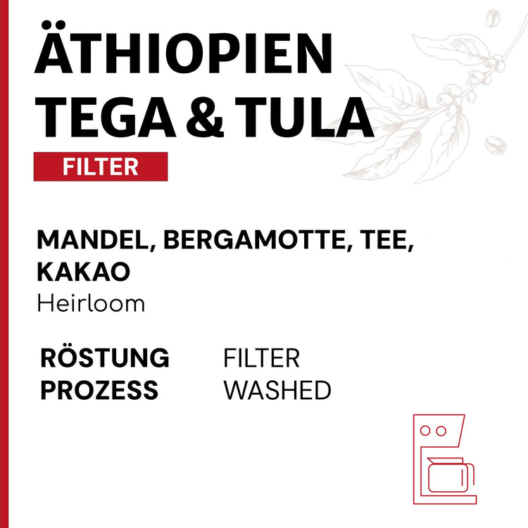 Äthiopien Tega & Tula Filterkaffee