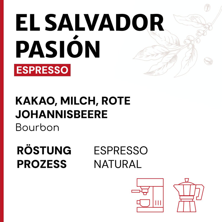 El Salvador Pasión Espresso & Filter